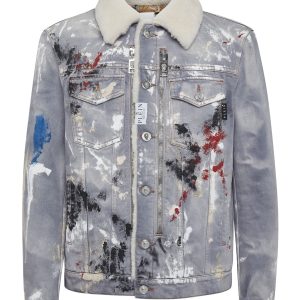 Denim Jacke gemalt 7676713828412