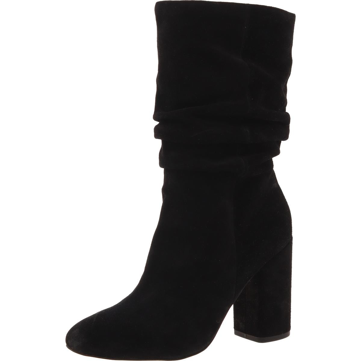 Volle Wildleder-Mittelkalbstiefel
