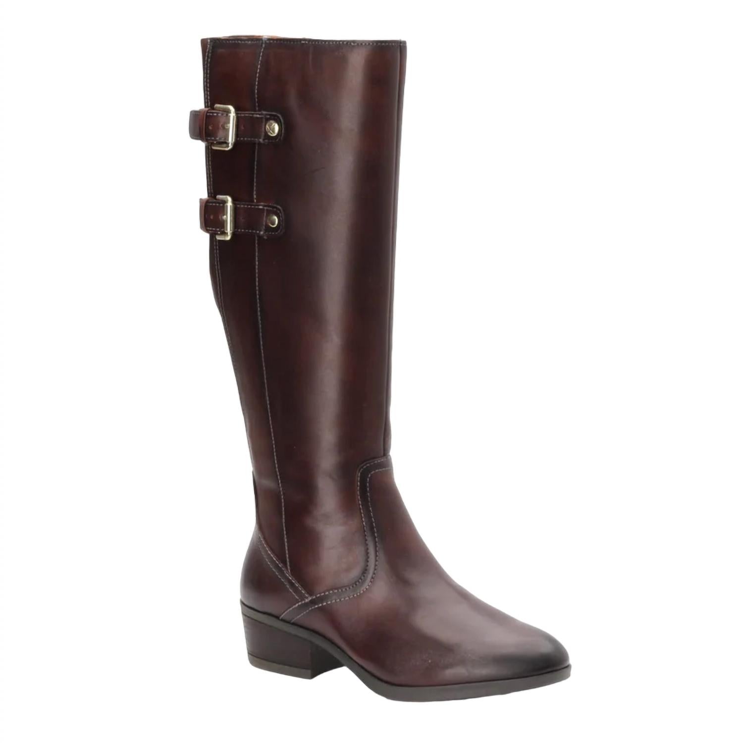 Damen Daroca über dem Knie Stiefel in olmo