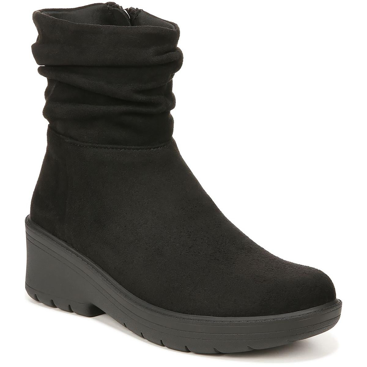 Berkley Stiefeletten aus Wildlederimitat mit Rüschen