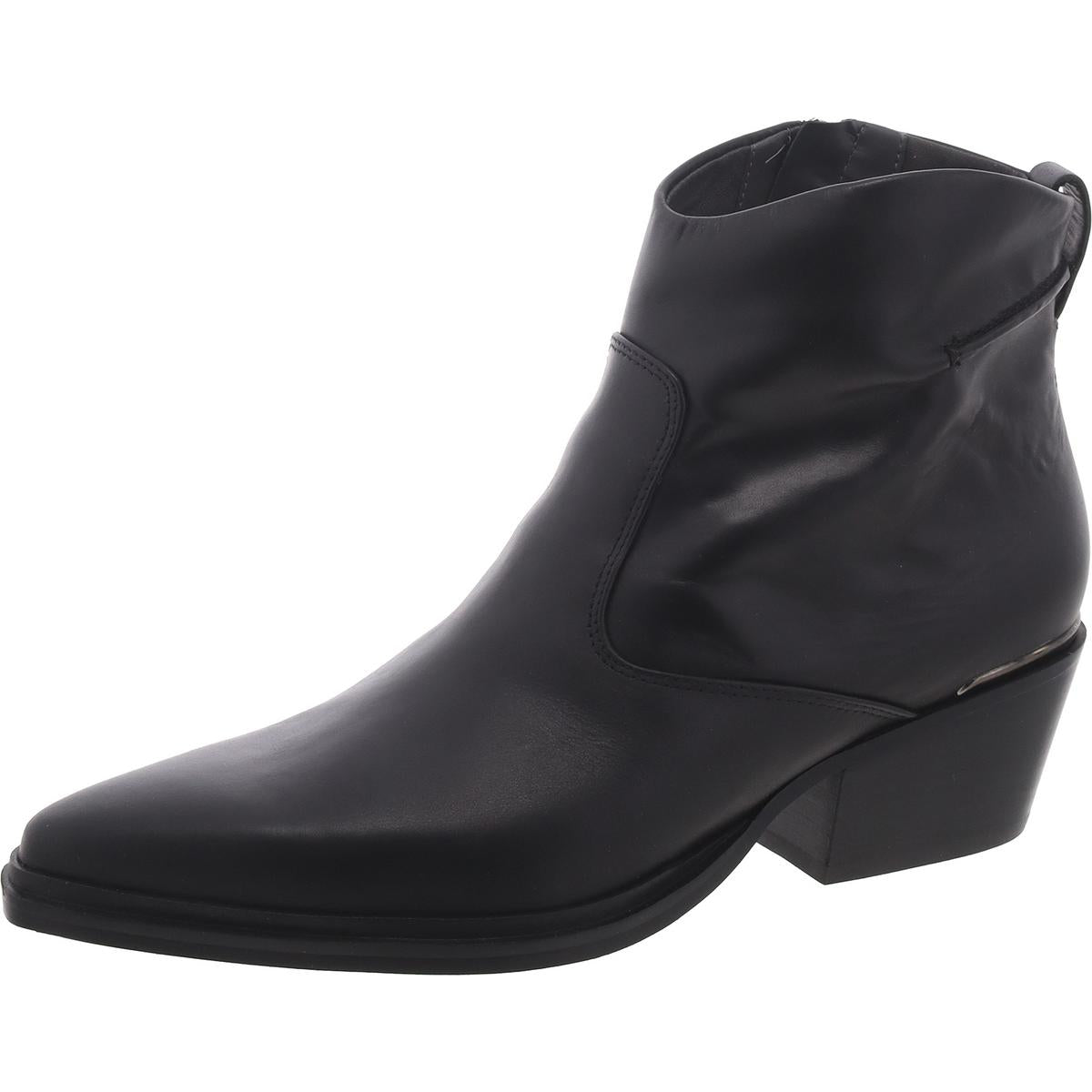 Blake-Reißverschluss-Lederstiefeletten