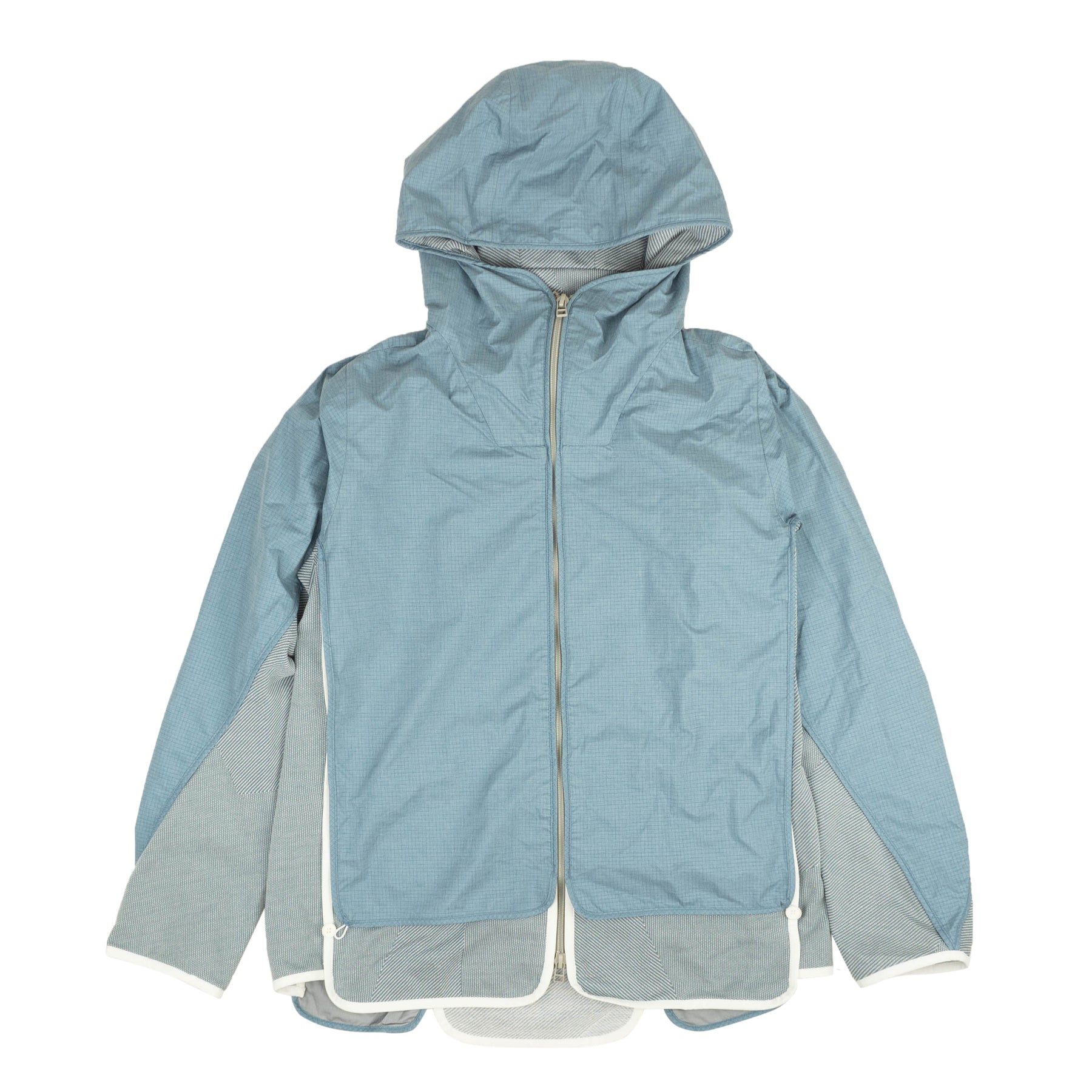 Byborre Hg6 Hybrid Kapuzenjacke – staubig blau