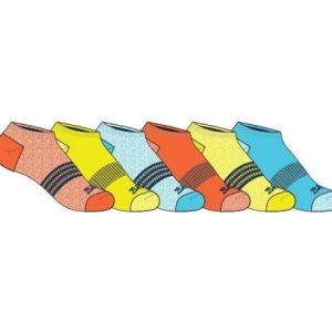 Skechers Junge 6 Pack Ferse / Zehen terry Low Cut
