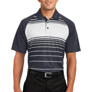 Sport-Tek Dry Zone Sublimated Stripe Polo für Herren