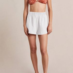 Aleah Shorts in Elfenbein