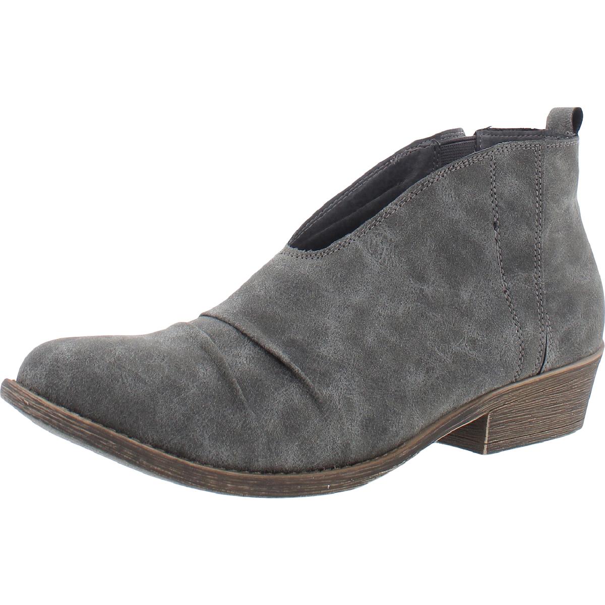 Juliana Faux Wildleder lässige Stiefeletten