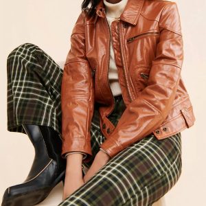 Josie Jacke Cognac Vegan