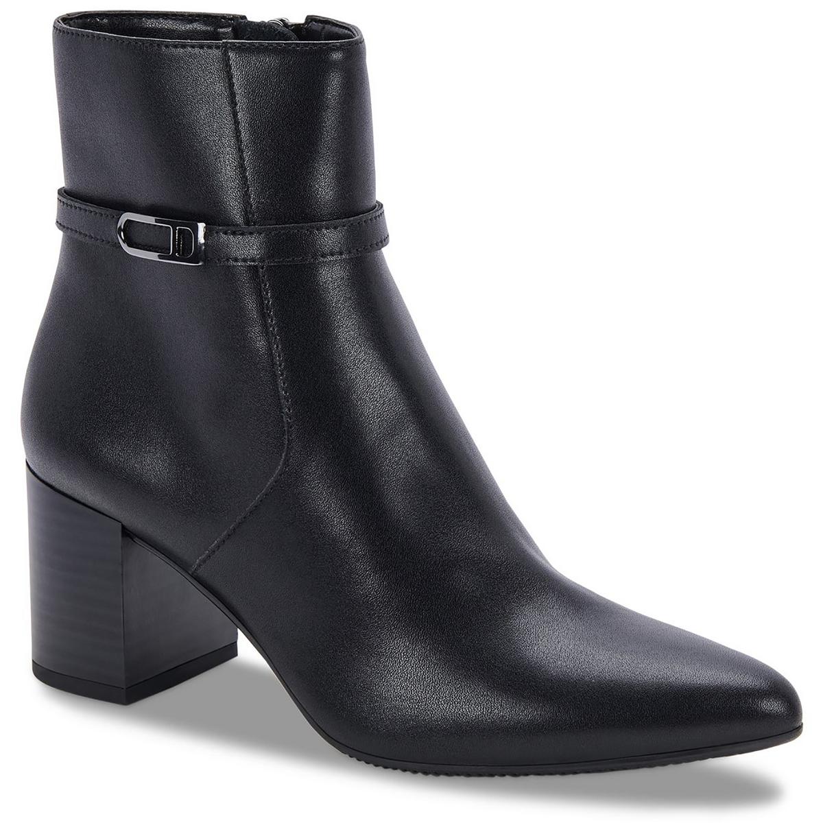 Tatum Leder Spitze Zehenstiefel