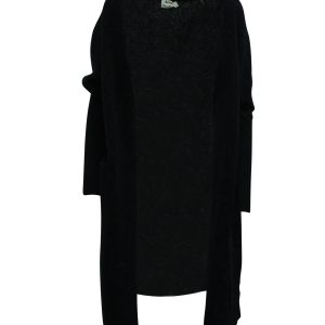 Acne Studios Raya lange Strickjacke in blauem Mohair 7703676518460