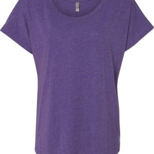 Next Level Damen triblend dolman t-shirt 7824338714684