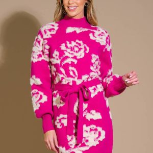 HEART ON DISPLAY Pullover Minikleid