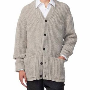 Benzon-Strickjacke für Herren in Stone