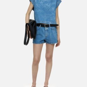 Klaire Denimshorts in mid blue