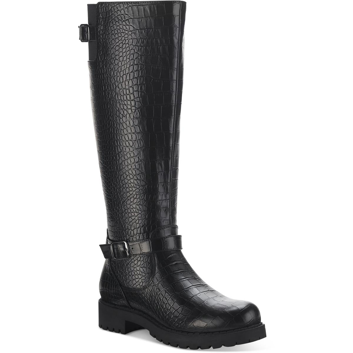 Elenorr Stiefel aus Kunstleder mit Knien