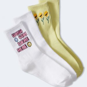Aeropostale Wish You Were Here Crew Socken