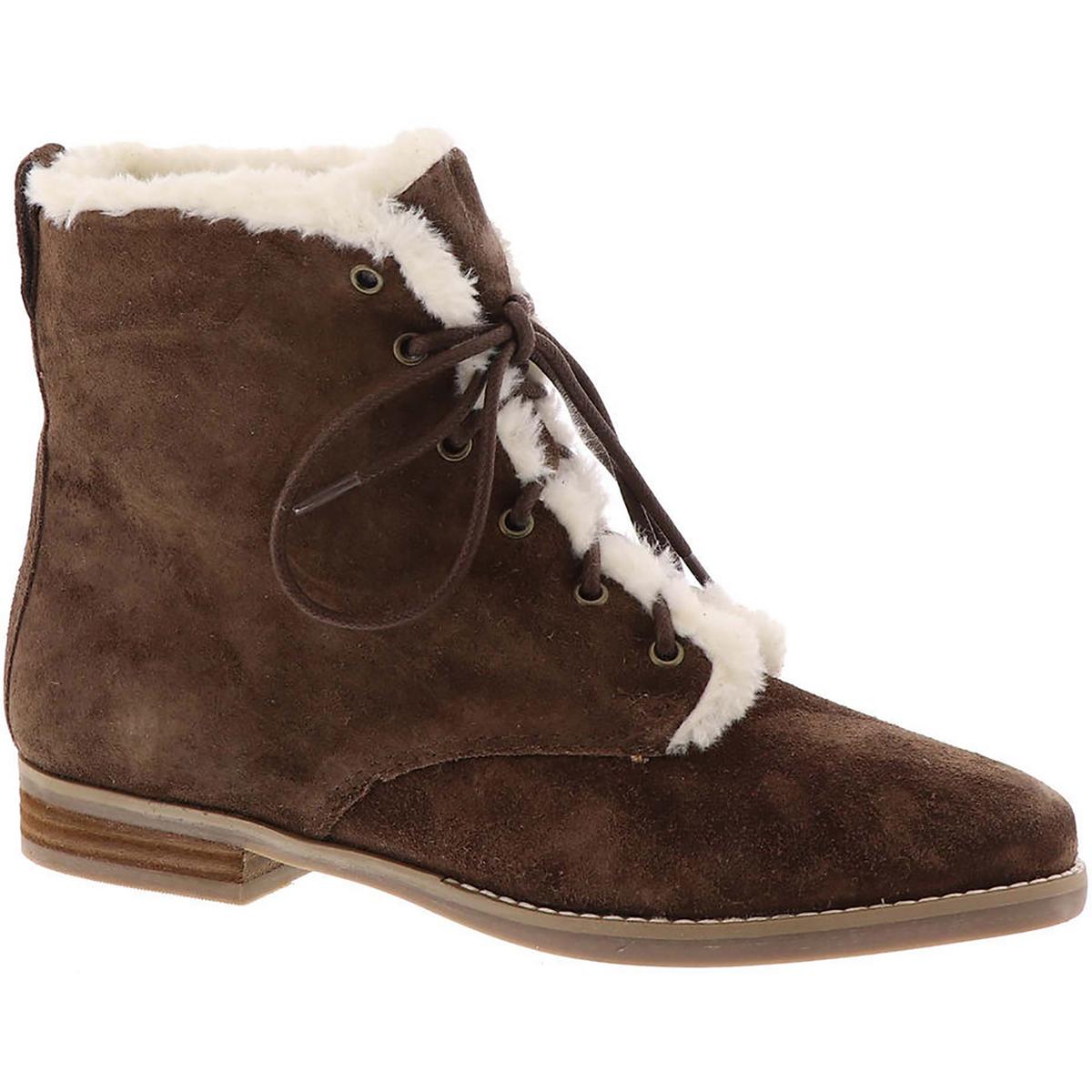 Canyon Wildleder-Stiefeletten mit Kunstpelzfutter