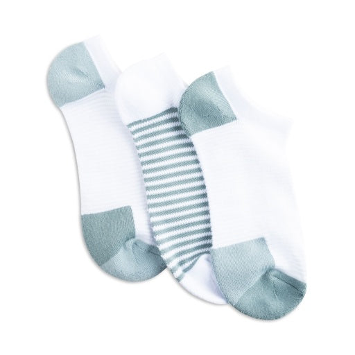 Zitrone Damen 3 Packung Läufer Pulver gerippt keine Show Socken
