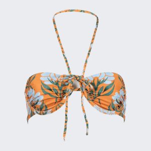 Bronce Halter Bikini Top