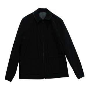 Theory Umkehrjacke aus schwarzem Polyester 7766514761788