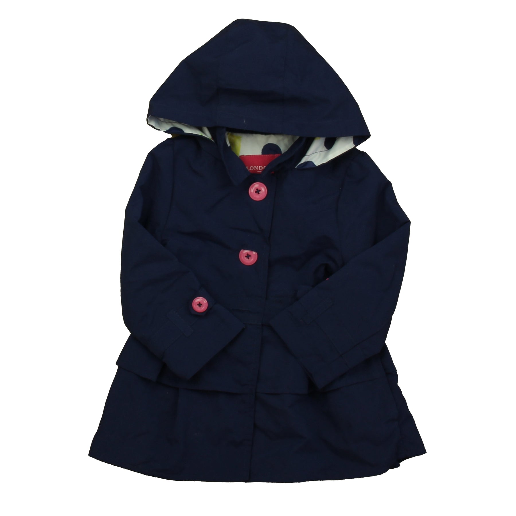 London Fog Mädchen Marineblau regen Mantel 7805839081532