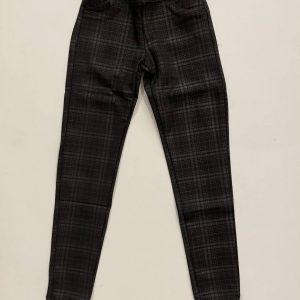 Skinny-Hose mit Karomuster für Mädchen