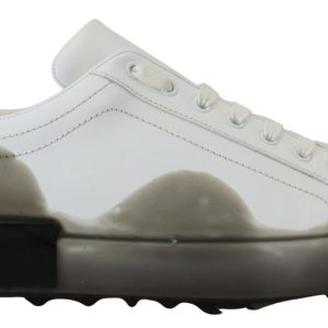 Dolce & Gabbana Leder Low Top Sneakers Herrenschuhe