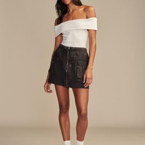 Lucky Brand Damen Armee Fracht Mini Rock 7733810888764