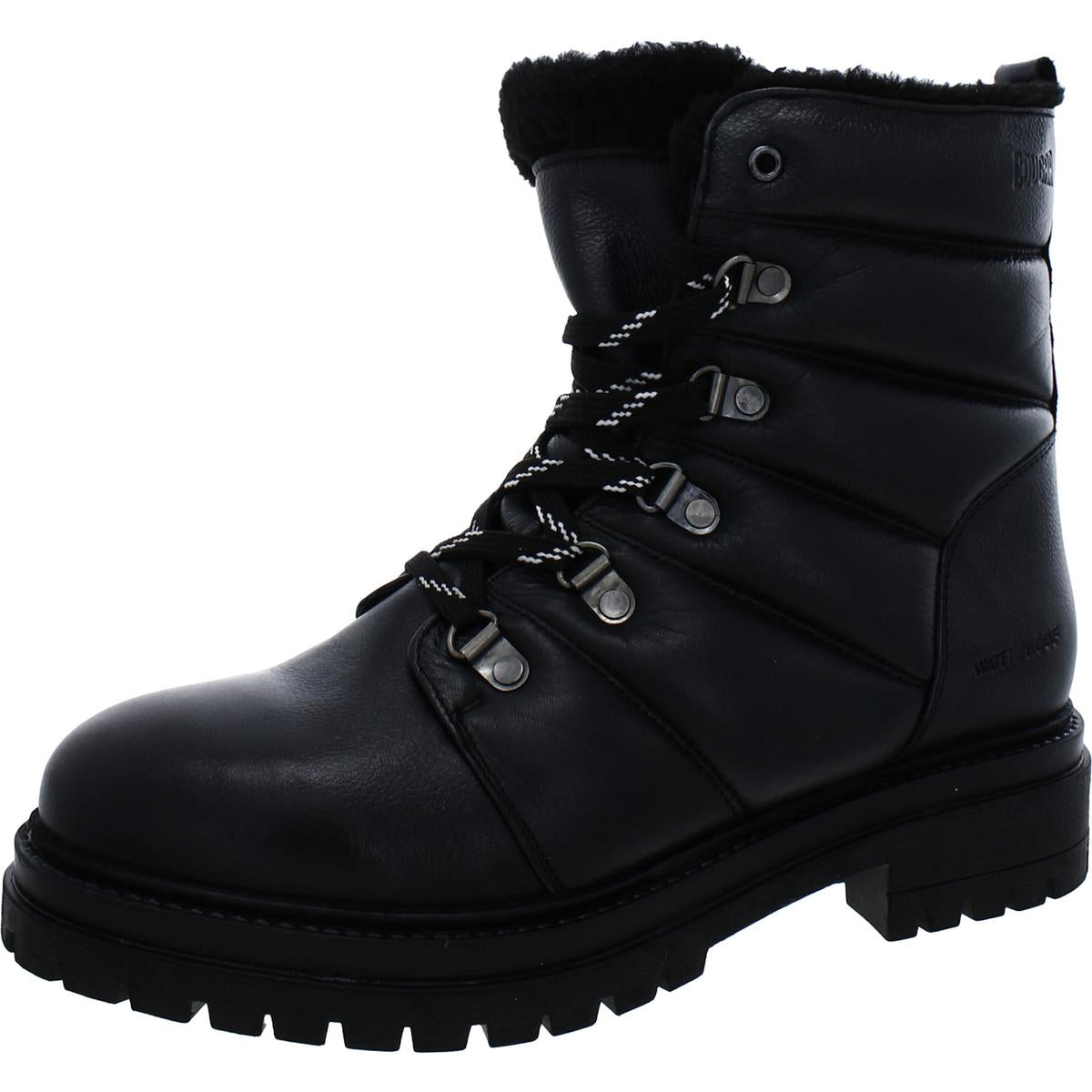 Gesteppte Winter- und Schneestiefel Vantage aus Leder