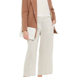 Wide Leg Pull On Hose in grau multi 7733822652476