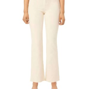 Bridget High-Steiger Knöchel Bootcut Jeans in Manilla