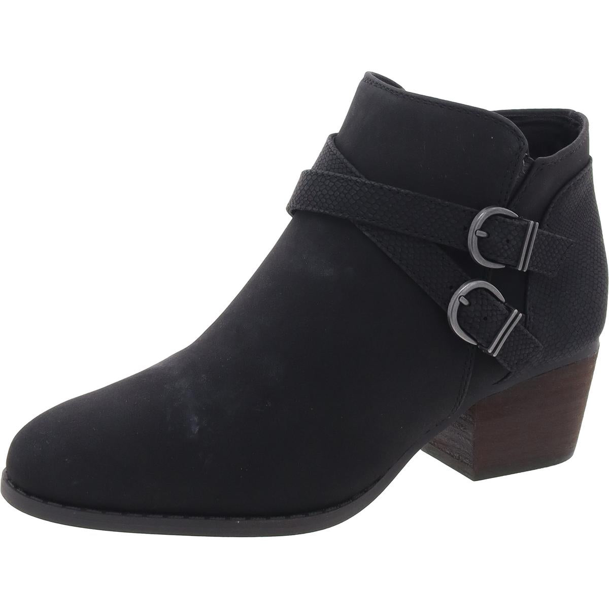 Blaire Reißverschluss Kunstleder Stiefeletten