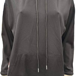 Meadow Pullover Kapuzenpullover in schwarz