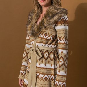WARM UP WEATHER Strickjacke