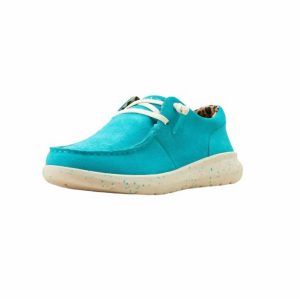 Damen hilo Schuhe in hellsten Türkis