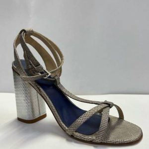 Lavagna T-Strap Fersen in Rame/Grigio