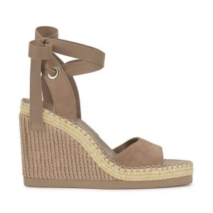 Bendsen Wedge Sandale in Tortilla