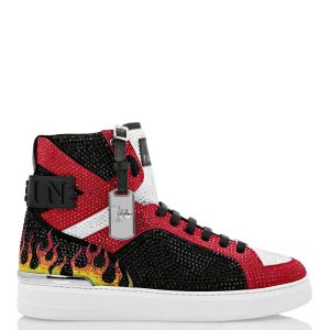 Geld Bestie Hi-Top Kristall Flamme