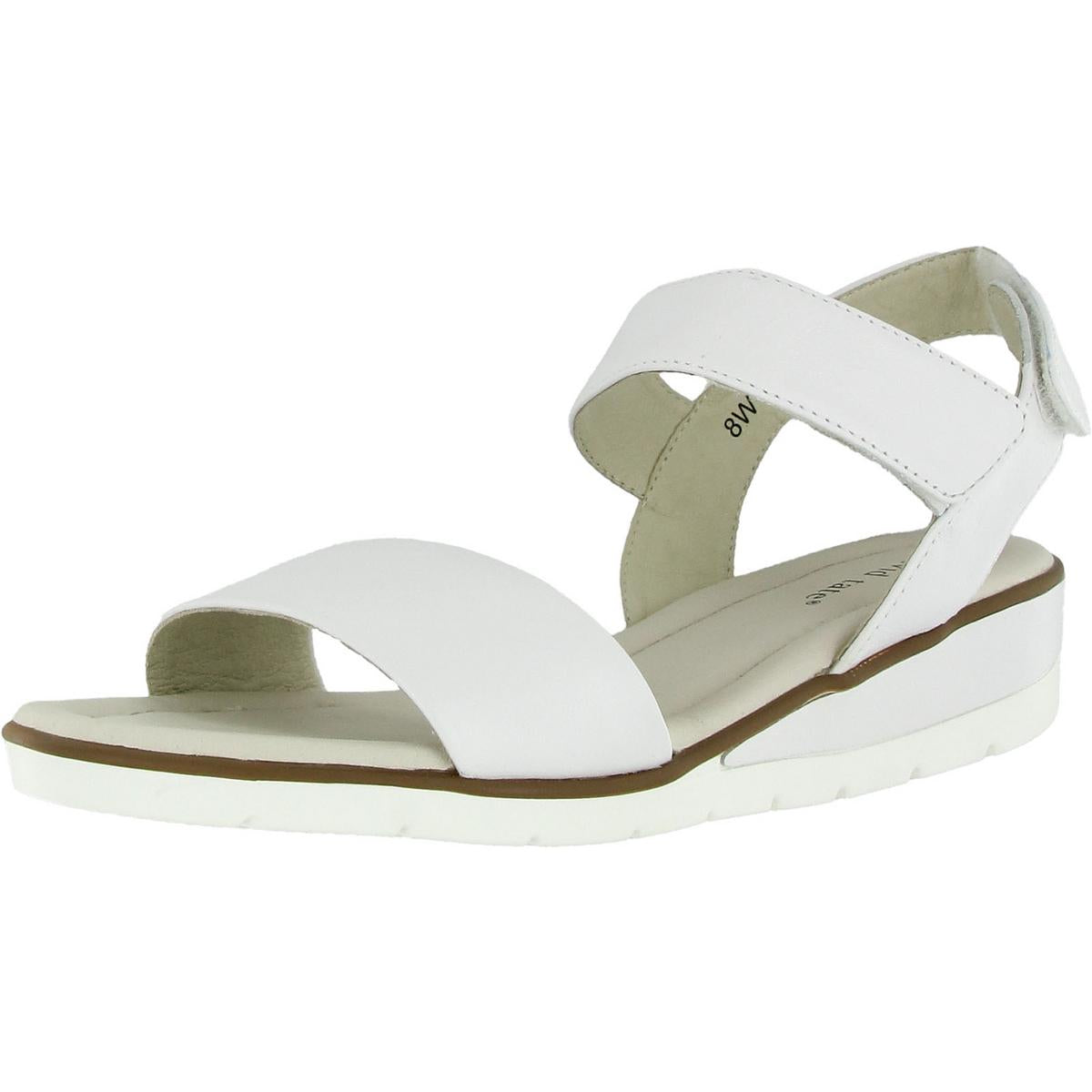 Scala Adjustable Leder mit Fersenriemen Sandalen