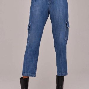 Londy Frachthose im Vintage-Strähnenwaschen