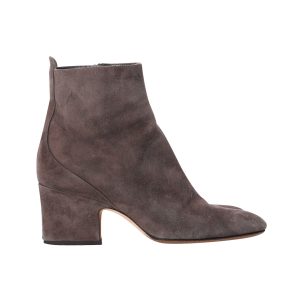 Jimmy Choo Autumn 65 Stiefeletten in grauem Wildleder 7766495363132