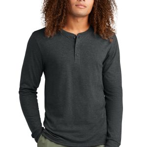 District Herren perfekt Tri Langarm Henley DT145