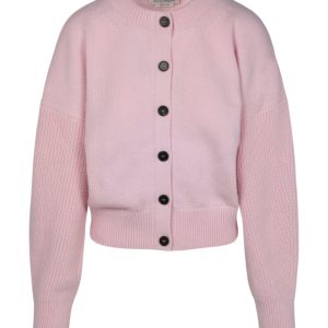 Chunky Pullover aus Wolle mit Knopfverschluss 7676550774844