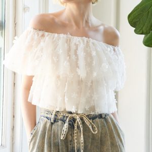 Liebe galore verziert top
