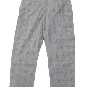Isabel Marant Etoile Plaid Hose aus grauer Baumwolle 7766500212796