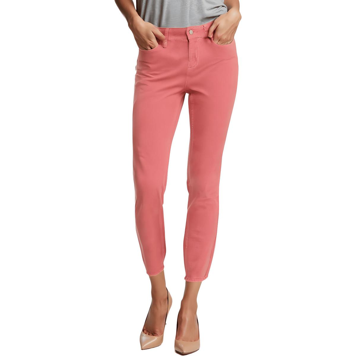 Alina Frayed Hem Corduroy Ankle Hosen