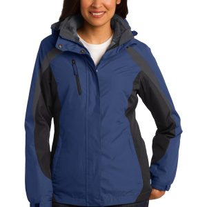 Port Authority Damen colorblock 3-in-1 Jacke – L321