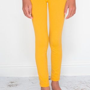 Senfgelbe Leggings