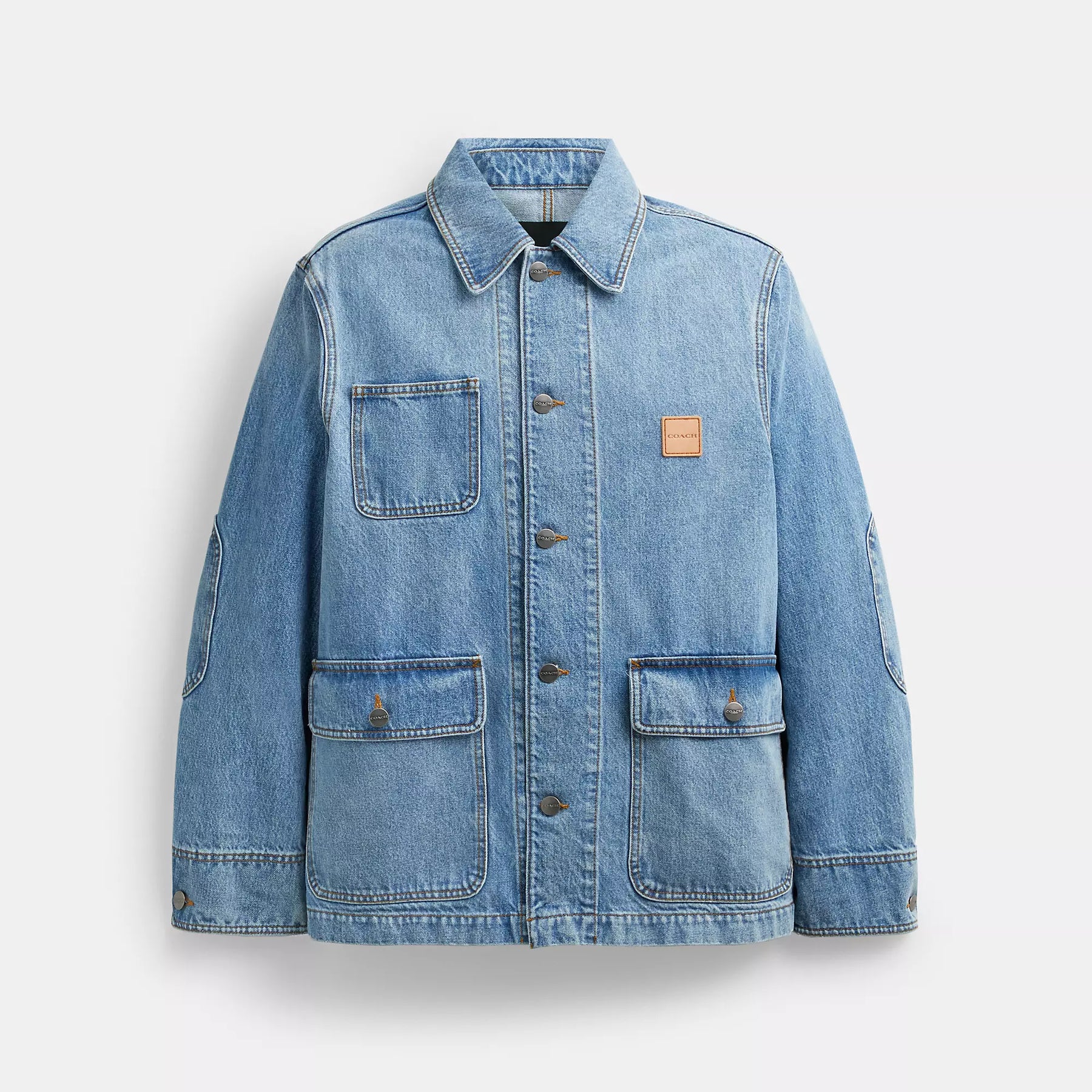 Coach Outlet Denim chore Jacke 7734237855804
