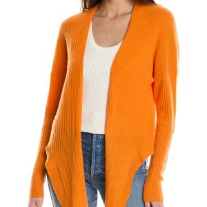 Autumn Kaschmir Rippenkaschmir Strickjacke
