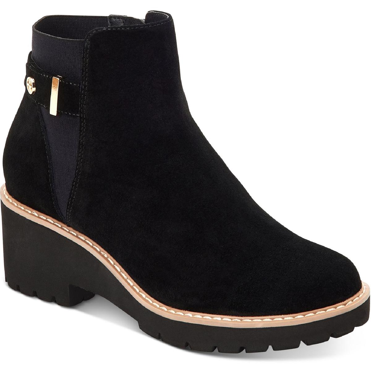 Vaass Wildleder-Stiefeletten mit Keilabsatz